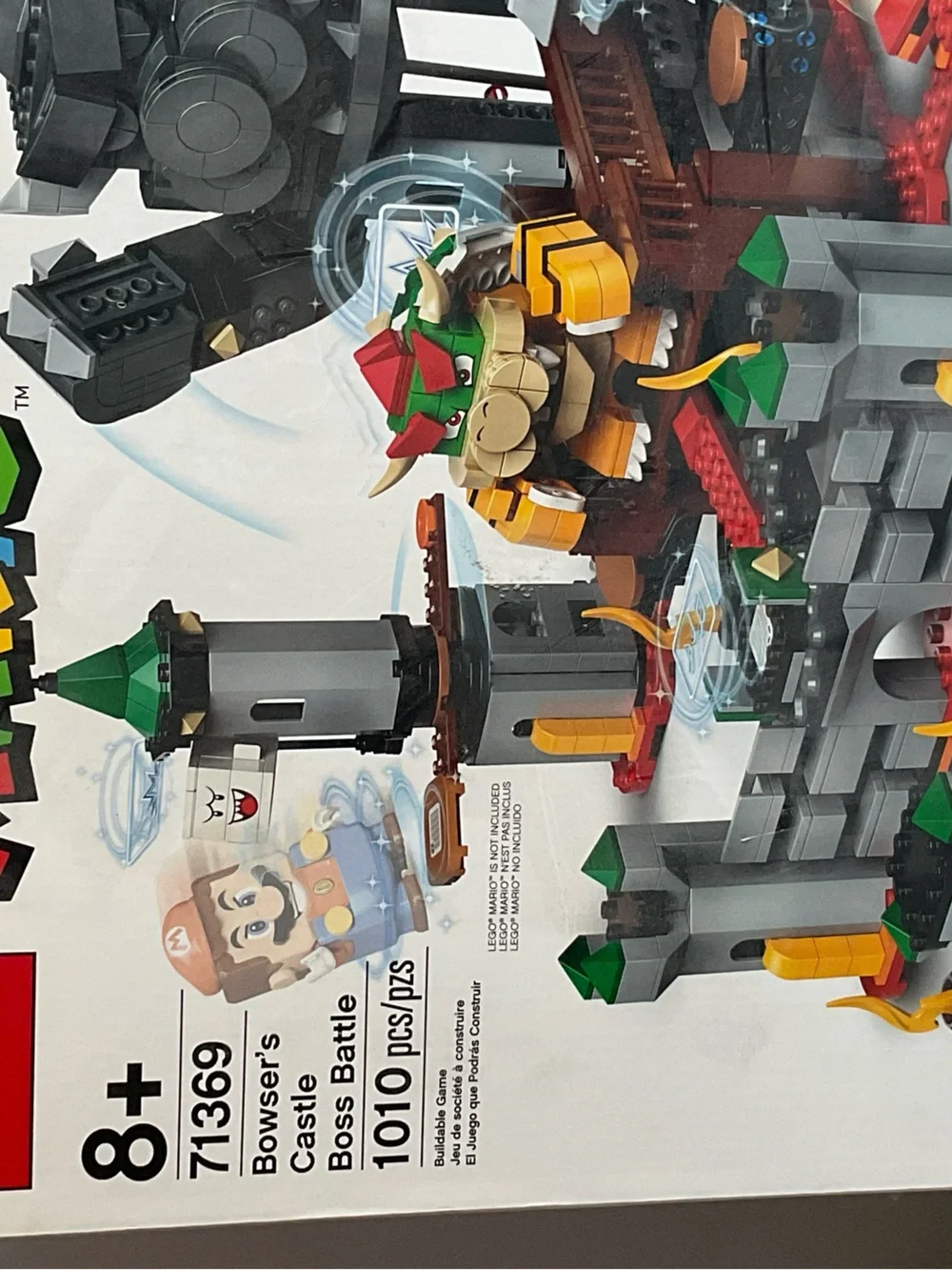 LEGO Super Mario 71369 Bowser’s Castle Boss Battle Expansion Set (2020)